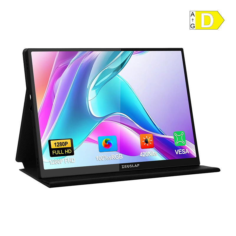 ZEUSLAP Z10T Portable Monitor with a 10" Touchscreen - Image 1
