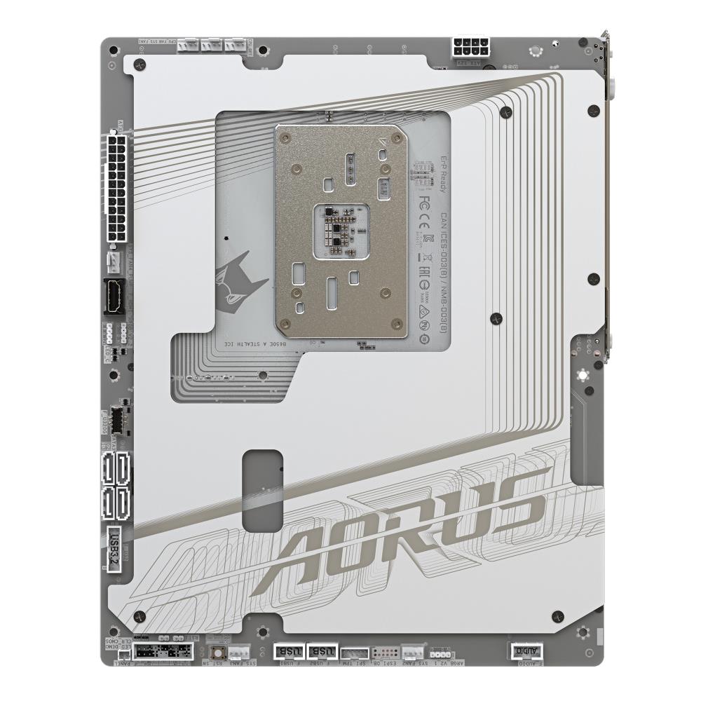 Mainboard GIGABYTE AMD B650 ATX Memory DDR5 Memory slots 4 1xPCI-Express 5.0 16x 3xM.2 1xHDMI 4xUSB 2.0 7xUSB 3.2 1xUSB-C 1xRJ45 3xAudio port B650EASTEALTHICE