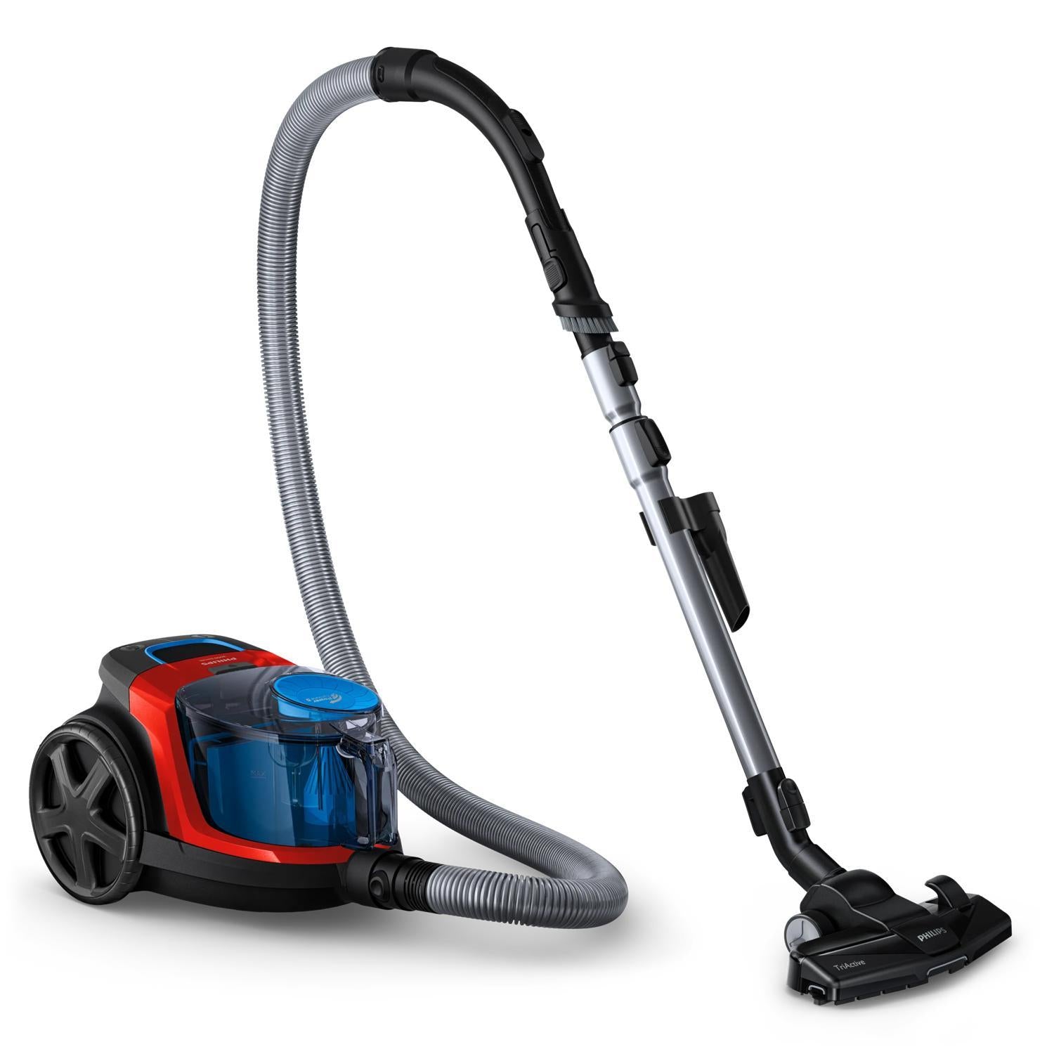 Vacuum Cleaner PHILIPS FC9330/09 Canister/Bagless 900 Watts Capacity 1.5 l Noise 76 dB Black / Red Weight 4.5 kg FC9330/09
