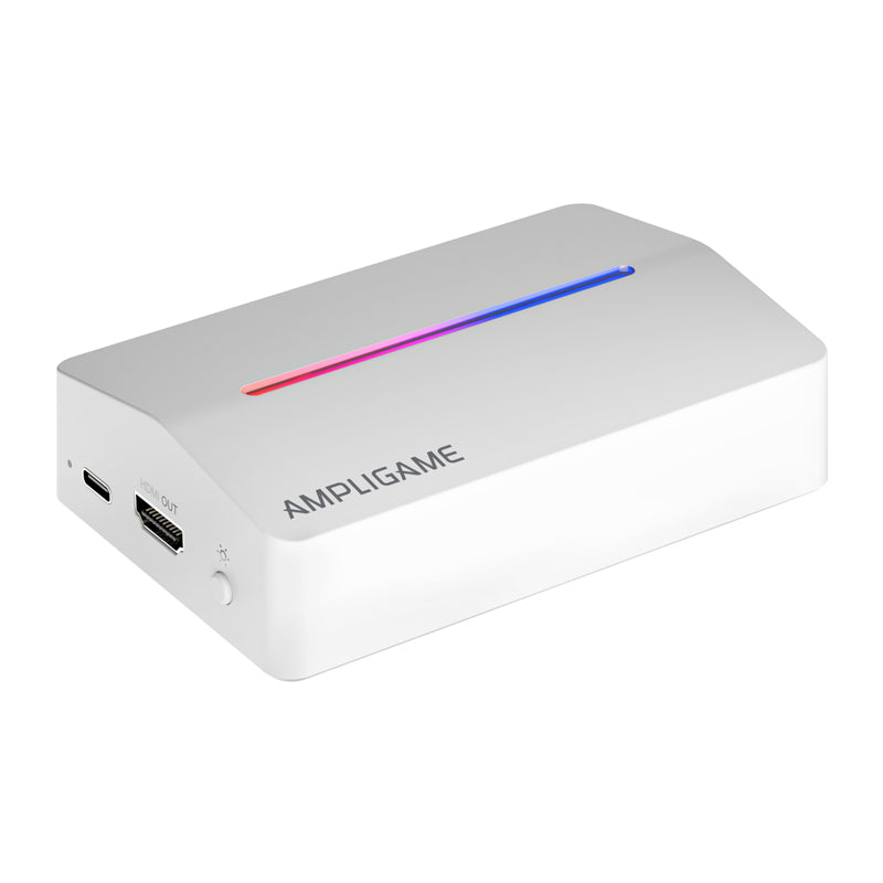 Fifine V3W, HDMI to USB-A capture card (white) - Image 1