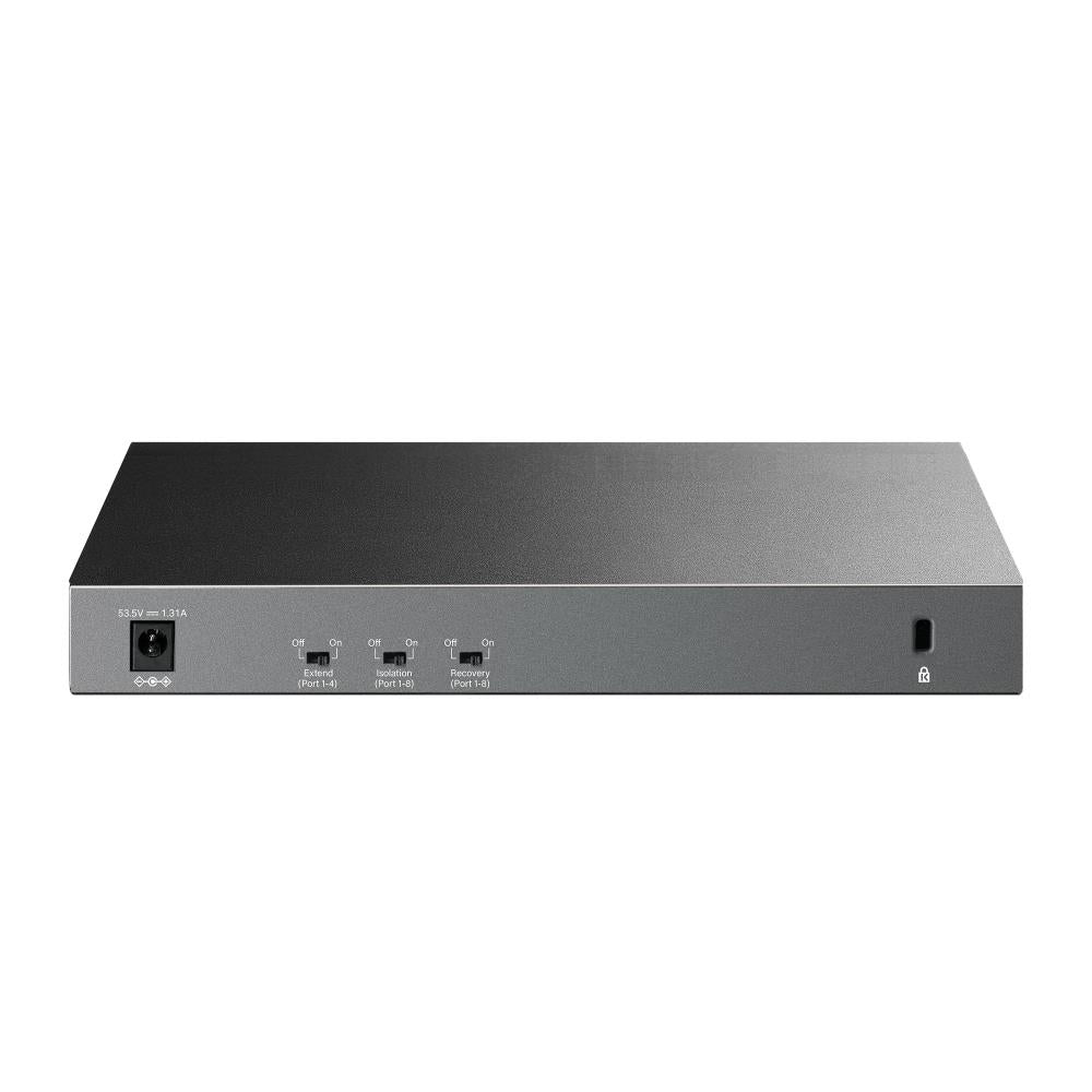 Switch TP-LINK LS1210GP 9x10Base-T / 100Base-TX / 1000Base-T 1xSFP PoE+ ports 8 LS1210GP