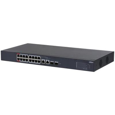 Switch DAHUA Type L2 Desktop/pedestal Rack PoE ports 16 CS4218-16ET-135