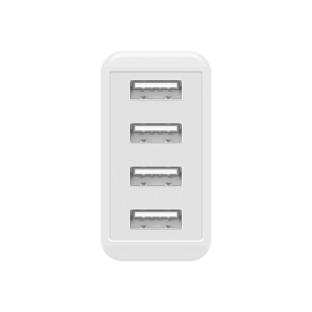 Goobay 44962 30 W USB-A Multiport Charger, White