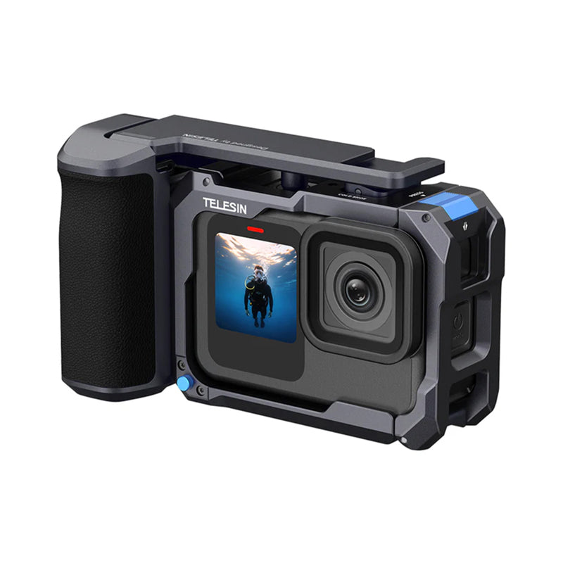 StreetGrip Telesin GoPro Hero 9-13 kit with cage - Image 1