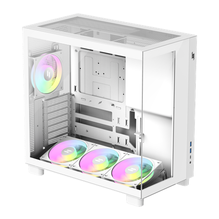Gamemax Case | NEX C53 WH | ATX/BTF