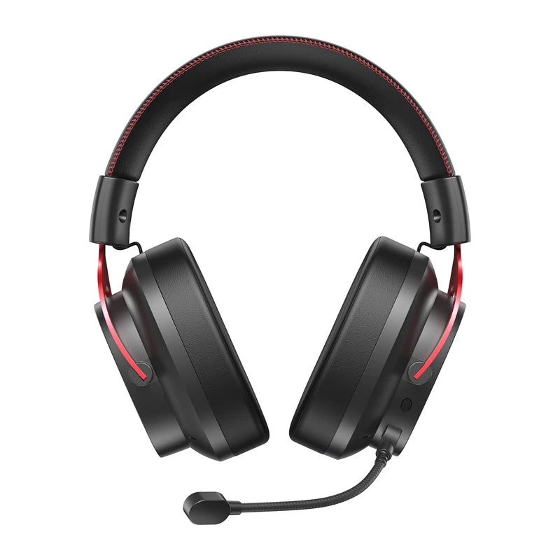 QCY Heroad VT200 Gaming Headphones (Black and Red) - Image 3
