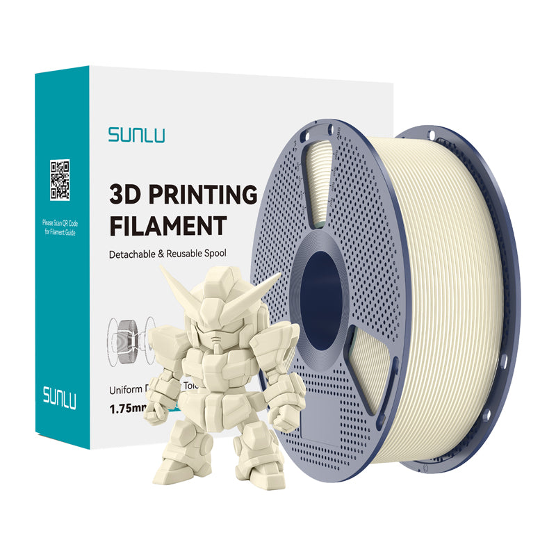 Sunlu PLA+ 2.0 Filament (Ivory) - Image 1