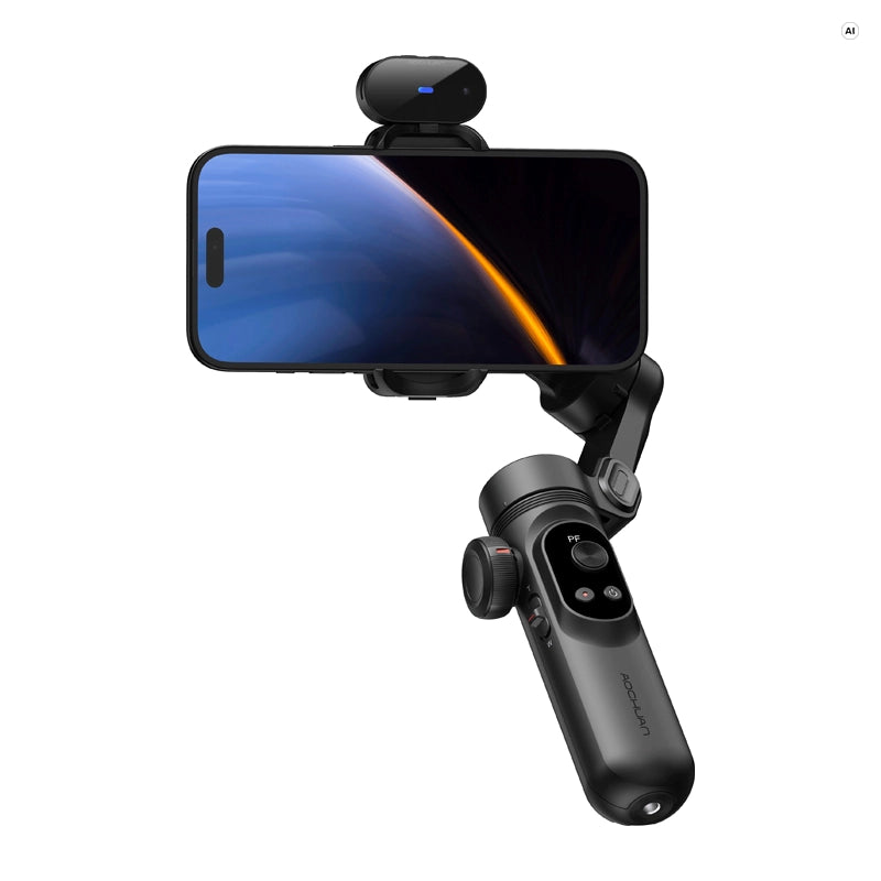 AOCHUAN X Pro Gimbal with AI Sensor (Black) - Image 3