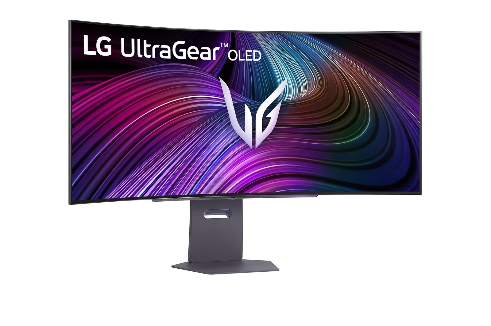 Monitor LG 45GX90SA-B 45" Gaming/Curved/21 : 9 Swivel Height adjustable Tilt Panel OLED 3440x1440 21:9 240Hz 0.03 ms Speakers Colour Black 45GX90SA-B