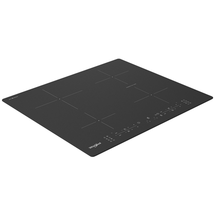 Whirlpool WB B8360 NE BM | Hob | Induction | Number of burners/cooking zones 4 | Electronic | Black | Timer
