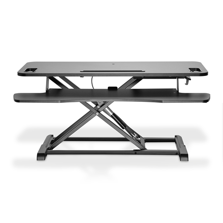 DA-90380-1 Ergonomic Workspace Riser | Height adjustment 10-50 cm | Maximum load weight 15 kg | Black