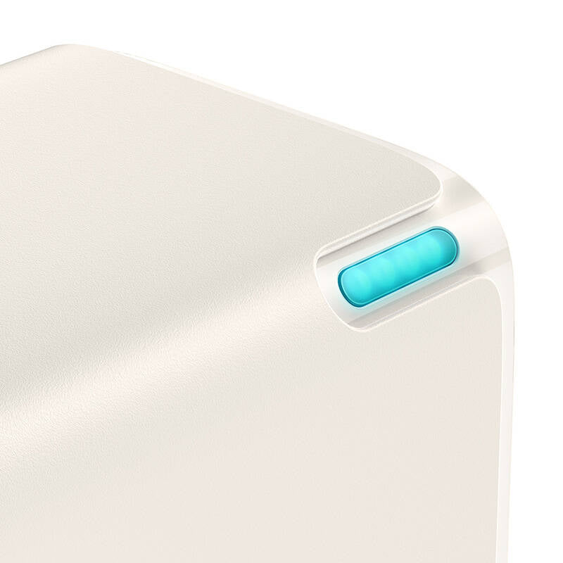 Wall charger Baseus GaN5 2x USB-C + USB, 65W + cable 1m (white) - Image 5