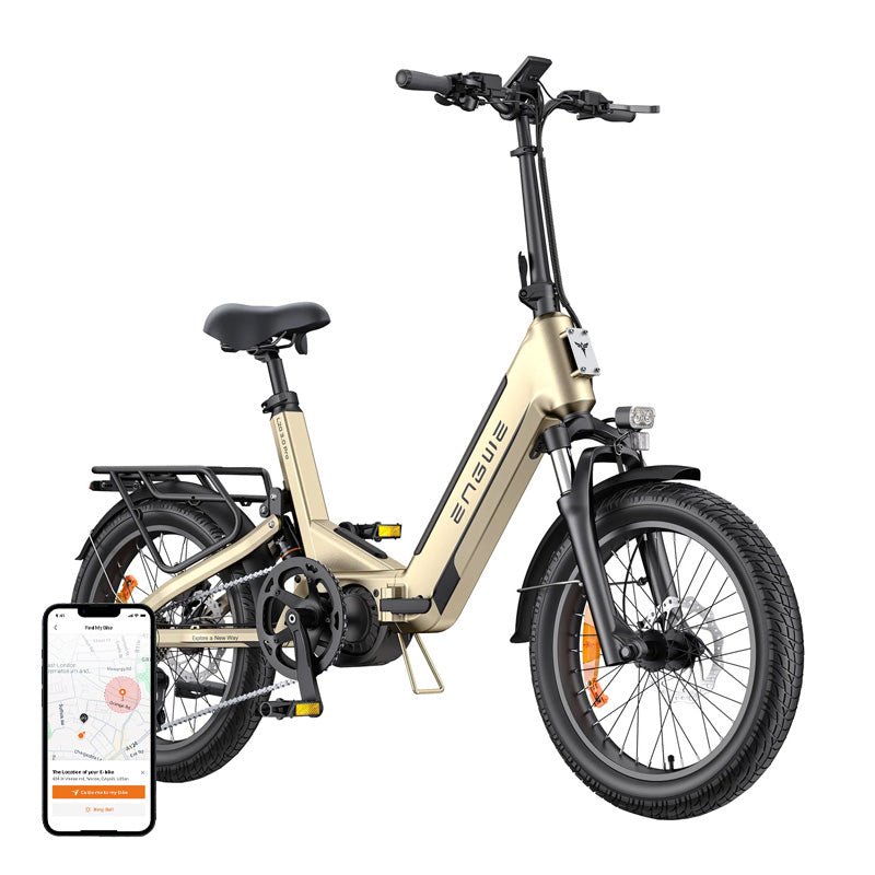 ENGWE L20 3.0 PRO 250W 20" Electric Bike (Gold) - Image 1