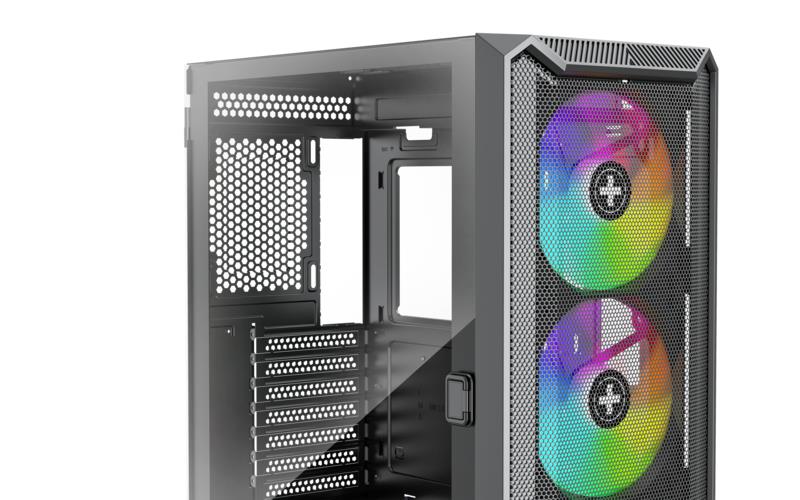 Case XILENCE ATX/micro ATX/Mini-ITX Black Midi Tower PC XG161