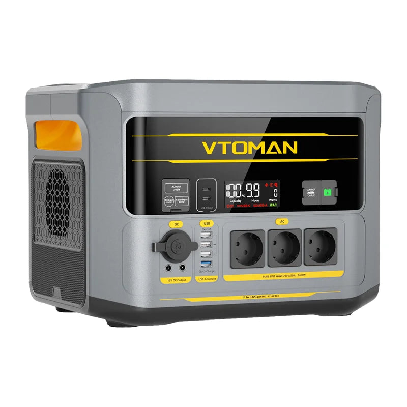 Portable power station VTOMAN FlashSpeed2400 2400W - Image 3