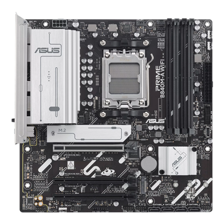 Asus PRIME B840M-A WIFI | Processor family AMD | Processor socket AM5 | DDR5 SDRAM | Supported hard disk drive interface