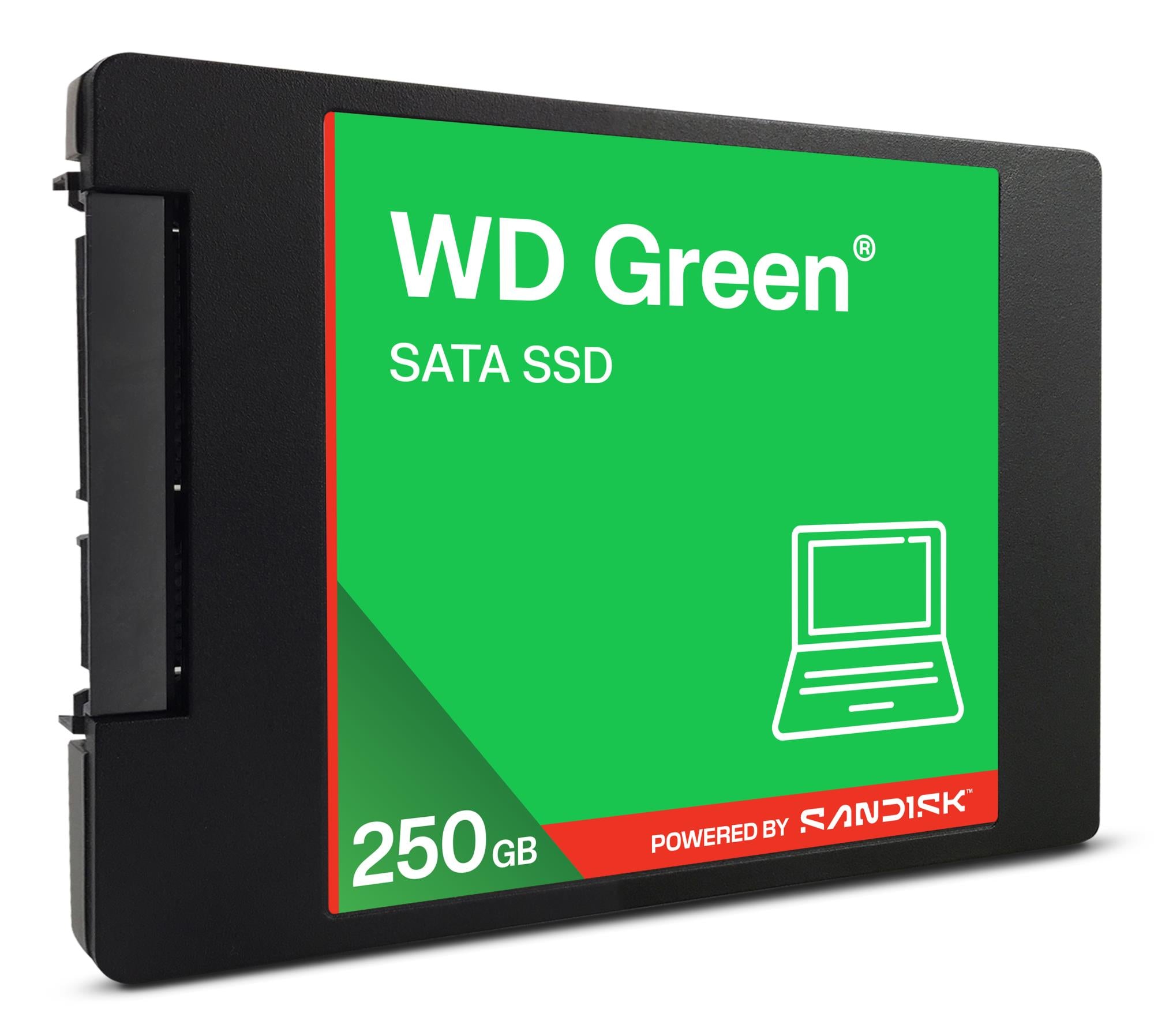 SSD SANDISK Green POWERED BY SANDISK 250 GB Serial ATA III Read speed 545 MB/s 2.5" WDS250G5G0A
