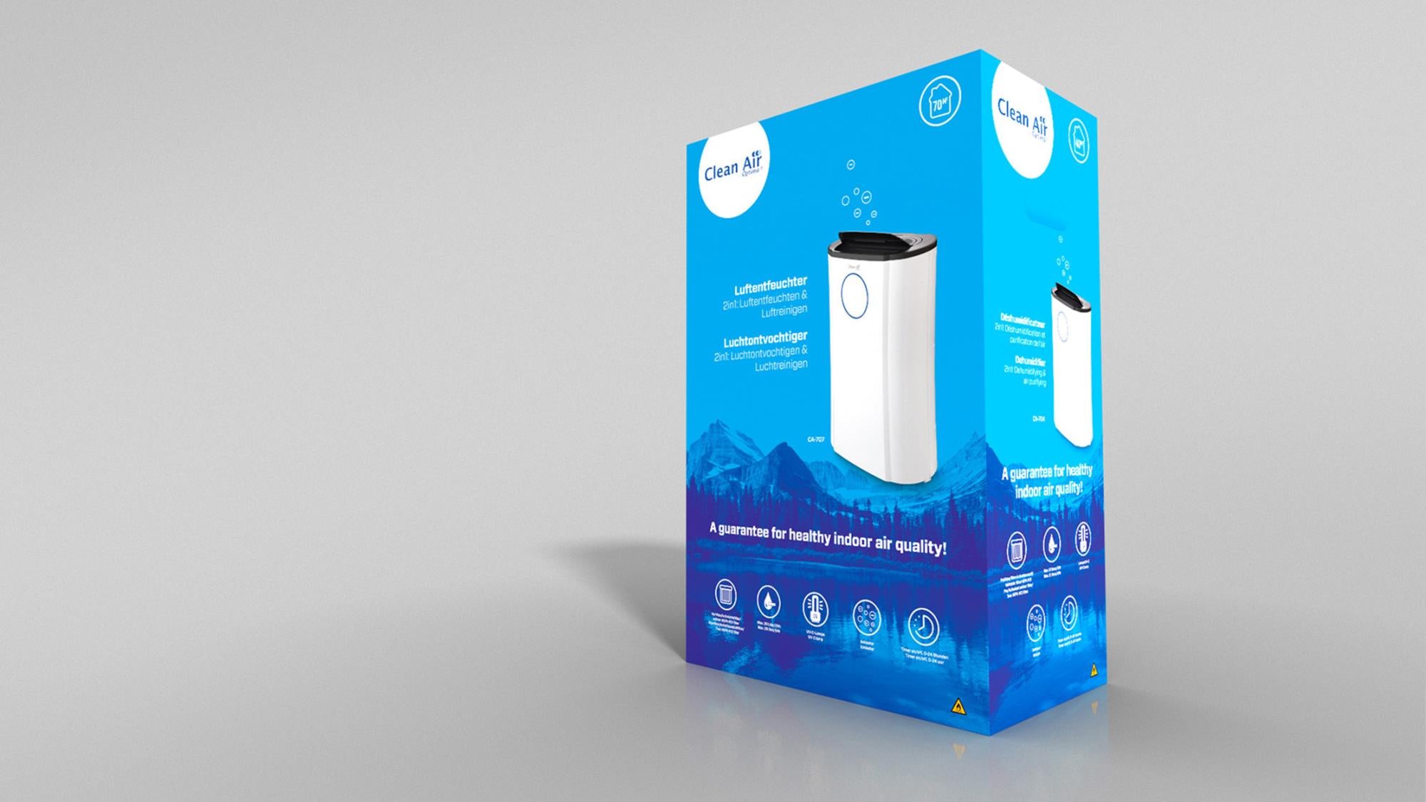 DEHUMIDIFIER & AIR PURIFIER/CA-707 CLEAN AIR OPTIMA