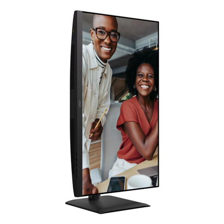 AOC | U27E4CV | 27 " | IPS | UHD | 16:9 | 60 Hz | 4 ms | 3840 x 2160 pixels | 400 cd/m² | HDMI ports quantity 2 | Black