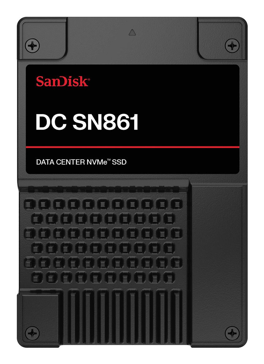SSD SANDISK DC SN861 1920 GB PCI Express 5.0 NVMe Yes Write speed 3600 MB/s Read speed 13700 MB/s U.2 MTBF 2500000 h WUS6BA119PSP9X30TS2525