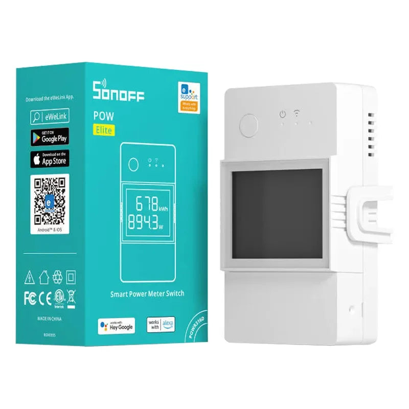 WiFi Smart power meter switch Sonoff POWR316D - Image 4