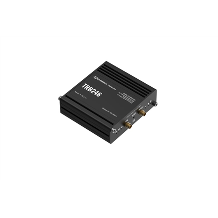 Teltonika | Industrial 4G IoT Gateway | TRB246 | 10/100 Mbit/s | Ethernet LAN (RJ-45) ports 1 | Mesh Support No | MU-MiM