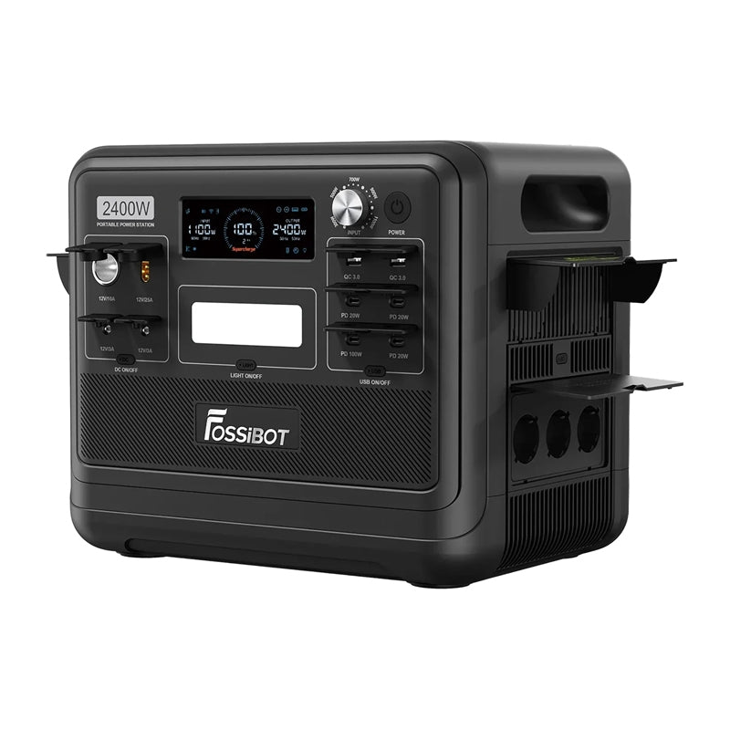 FOSSIBOT F2400 2400W Charging Station (Black) - Image 2