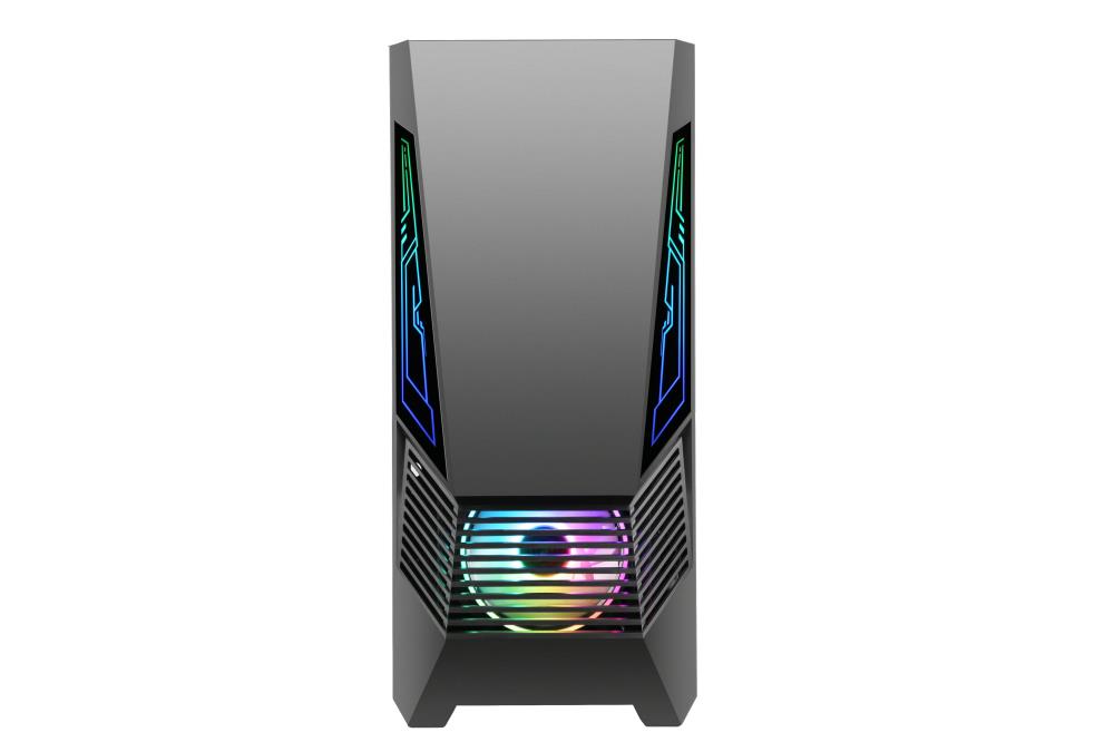 Case GOLDEN TIGER Supported motherboard form factors ATX/micro ATX Black Midi Tower Buffalo M730i BUFFALOM730I