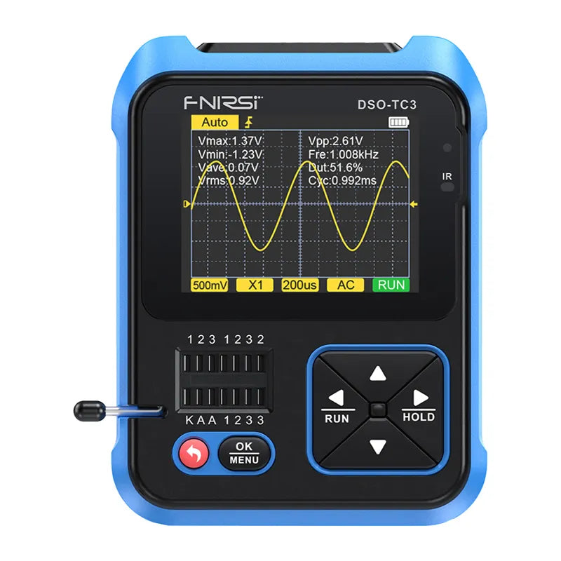 FNIRSI DSO-TC3 SigGen 3-in-1 Transistor Tester Handheld Digital Oscilloscope - Image 2