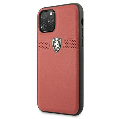 Ferrari FEOBAHCN58RE iPhone 11 Pro 5.8" red/red hardcase Off Track Leather