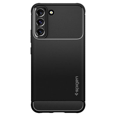 Spigen Rugged Armor Case for Samsung Galaxy S22 - Matte Black