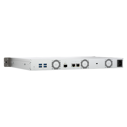 QNAP 4-bay ARM quad-core NAS 10GbE SFP+ and 2.5GbE connectivity | TS-432XEU-4G | Cortex-A57 | 16 GB | Black