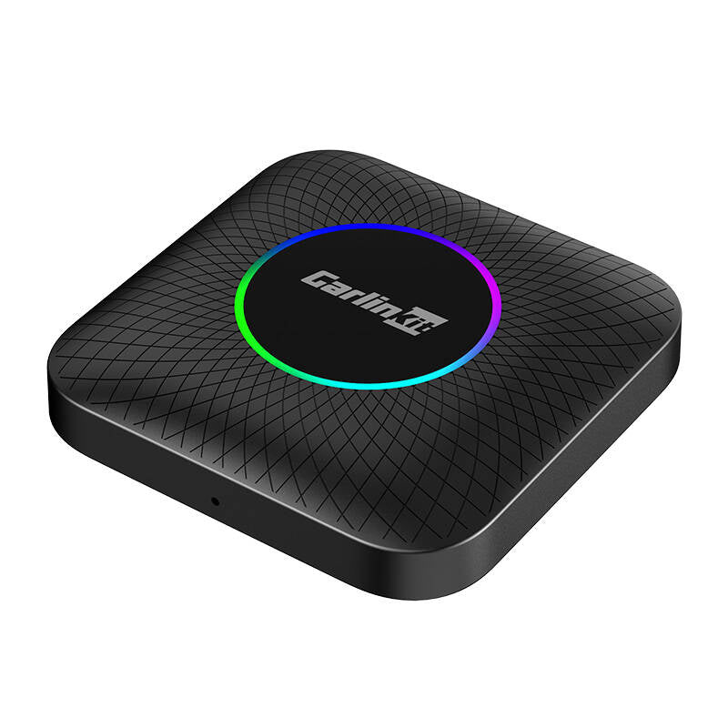 Carlinkit TBOX PLUS LED Wireless Adapter, 4G/64G, Apple Carplay/Android Auto (black) - Image 1