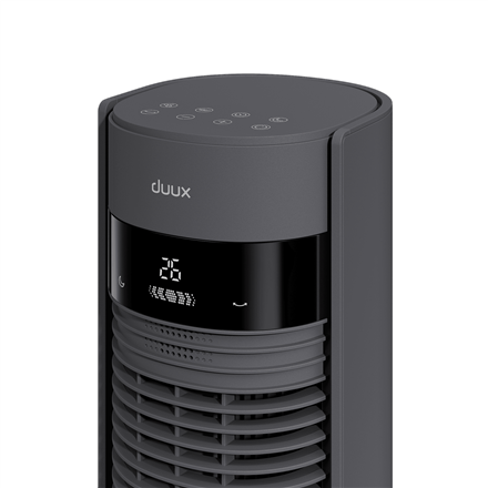 Duux | Fan | Elevate | Smart Tower Fan | 4.5-40 W | Number of speeds 12 | Oscillation | Remote control | Grey