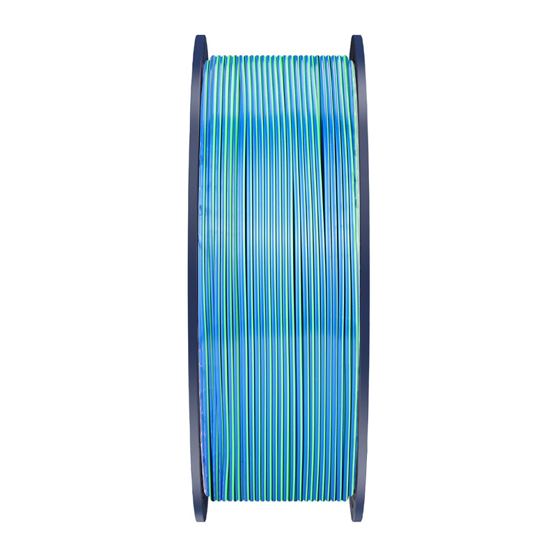 Sunlu PLA+ Silk Tri-Color Filament (blue-green-purple) - Image 5