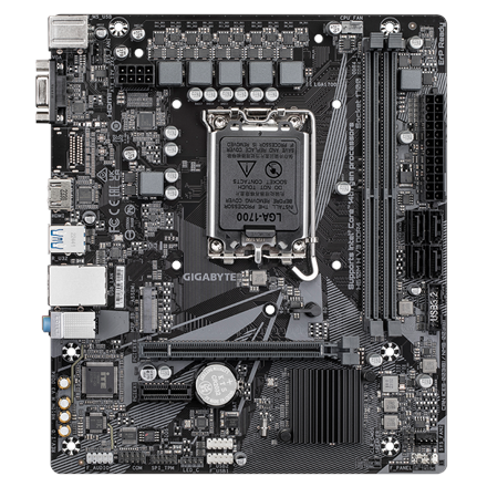 Gigabyte | H610M H V3 DDR4 | Processor family Intel | Processor socket LGA1700 | DDR4 DIMM | Supported hard disk drive i