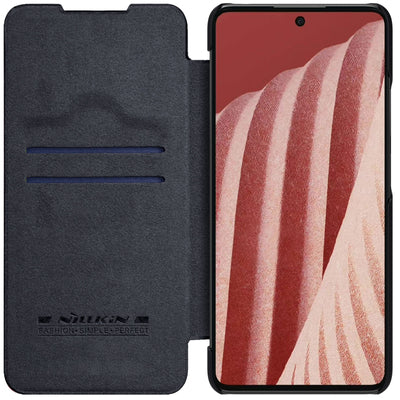 Nillkin Qin leather holster case for Samsung Galaxy A73 black