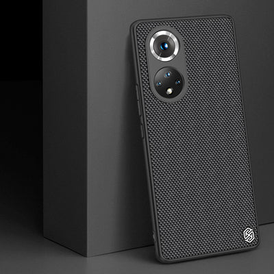 Nillkin Textured Case durable reinforced case with gel frame and nylon back for Honor 50 Pro black