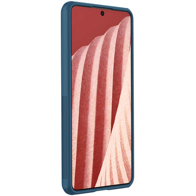Nillkin Super Frosted Shield Pro durable case cover for Samsung Galaxy A73 blue