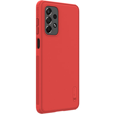 Nillkin Super Frosted Shield Pro durable case cover for Samsung Galaxy A73 red