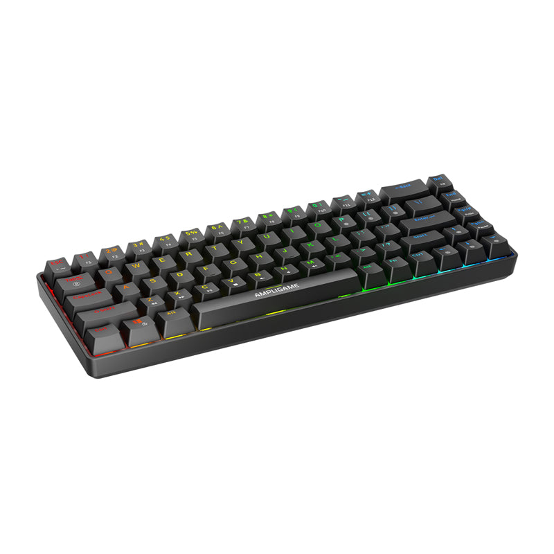 Fifine GK1 mechancial keyboard ,65% RGB (black) - Image 4