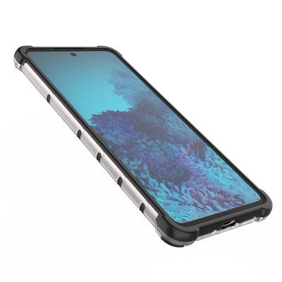 Honeycomb case armored cover with a gel frame for Samsung Galaxy A73 transparent — Hurtel