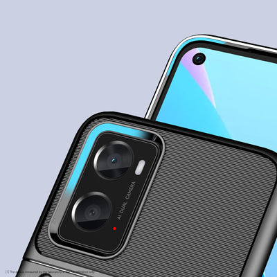 Thunder Case flexible armored cover for Oppo A76 / Oppo A36 / Realme 9i black — Hurtel