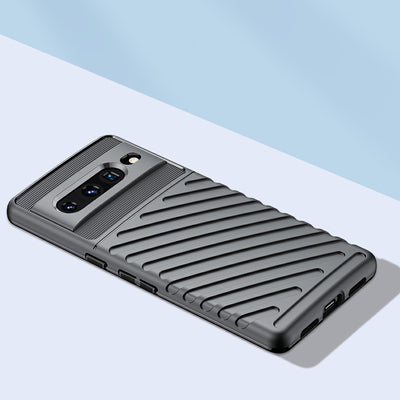Thunder Case flexible armored cover for Google Pixel 7 Pro black — Hurtel