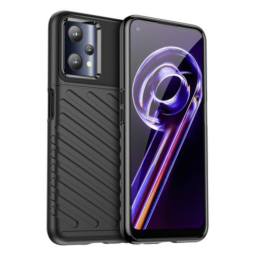 Thunder Case flexible armored cover Realme 9 Pro black — Hurtel