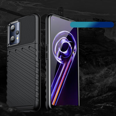 Thunder Case flexible armored cover Realme 9 Pro black — Hurtel