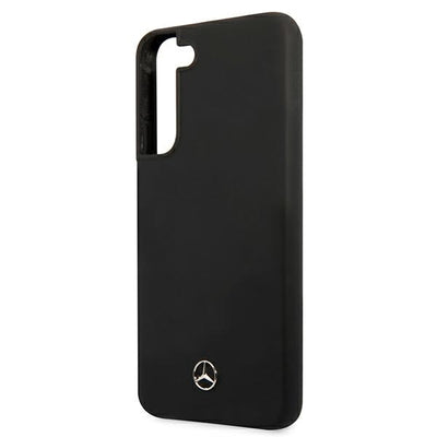 Mercedes Silicone Line Case for Samsung Galaxy S22+ - Black