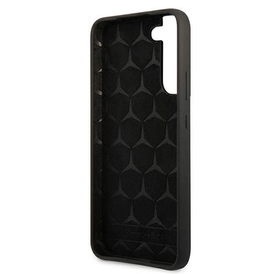 Mercedes Silicone Line Case for Samsung Galaxy S22+ - Black