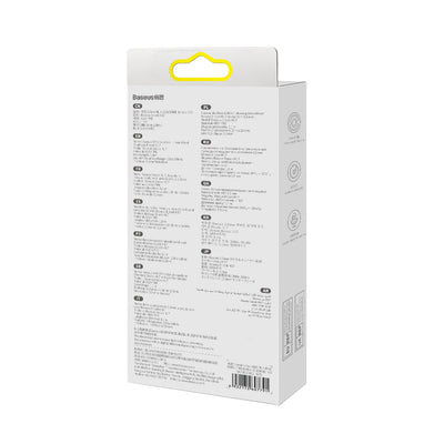 Baseus Encok H17 3.5mm minijack wired headphones white (NGCR020002)