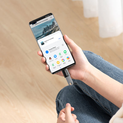 Baseus Ingenuity Series USB-C to USB-A 10Gb/s adapter - black